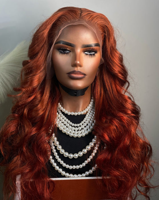 Annicious Luxury Ginger Bodywave Wig