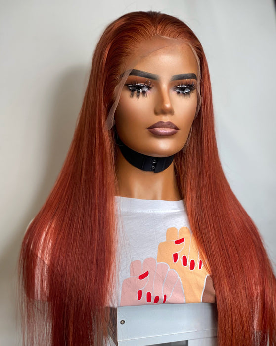 Annicious Signature Ginger Bone Straight Wig