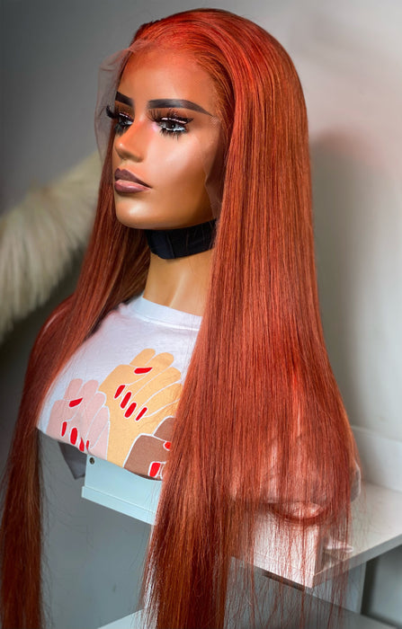 Annicious Signature Ginger Bone Straight Wig