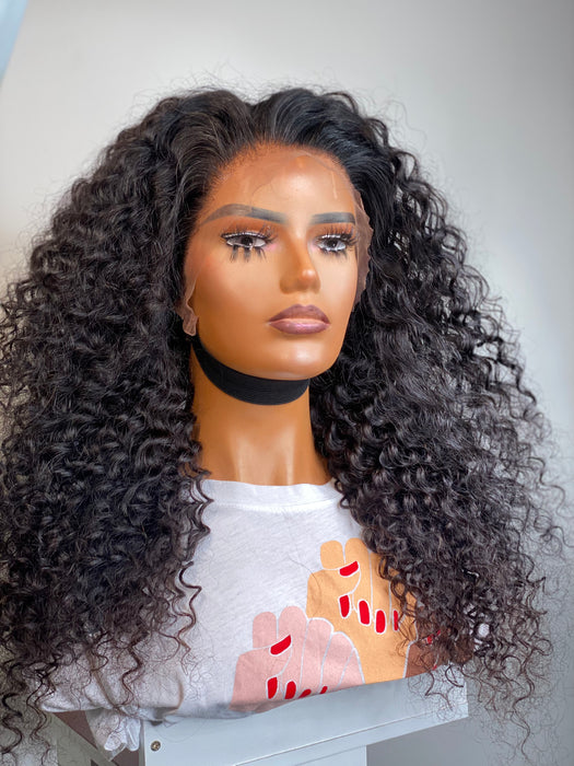 Annicious Luxury Signature Deep Wave Wig-Black